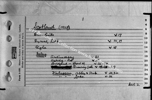 FR BROWNES INDEX